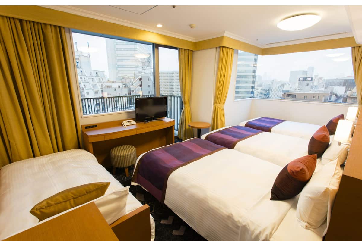 In-room safe, soundproofing, WiFi (free), bed sheets