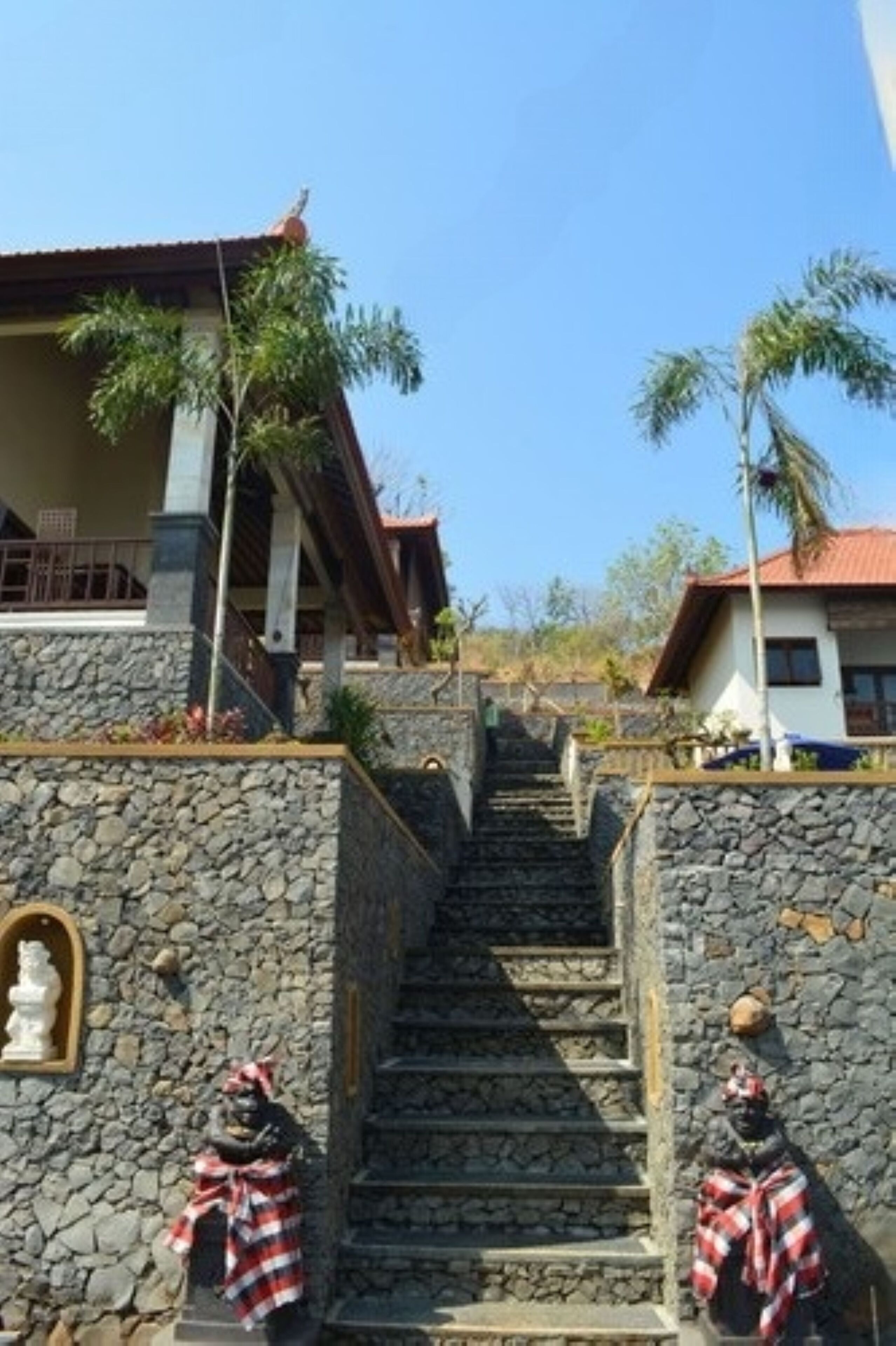 Majoituspaikan sisäänkäynti