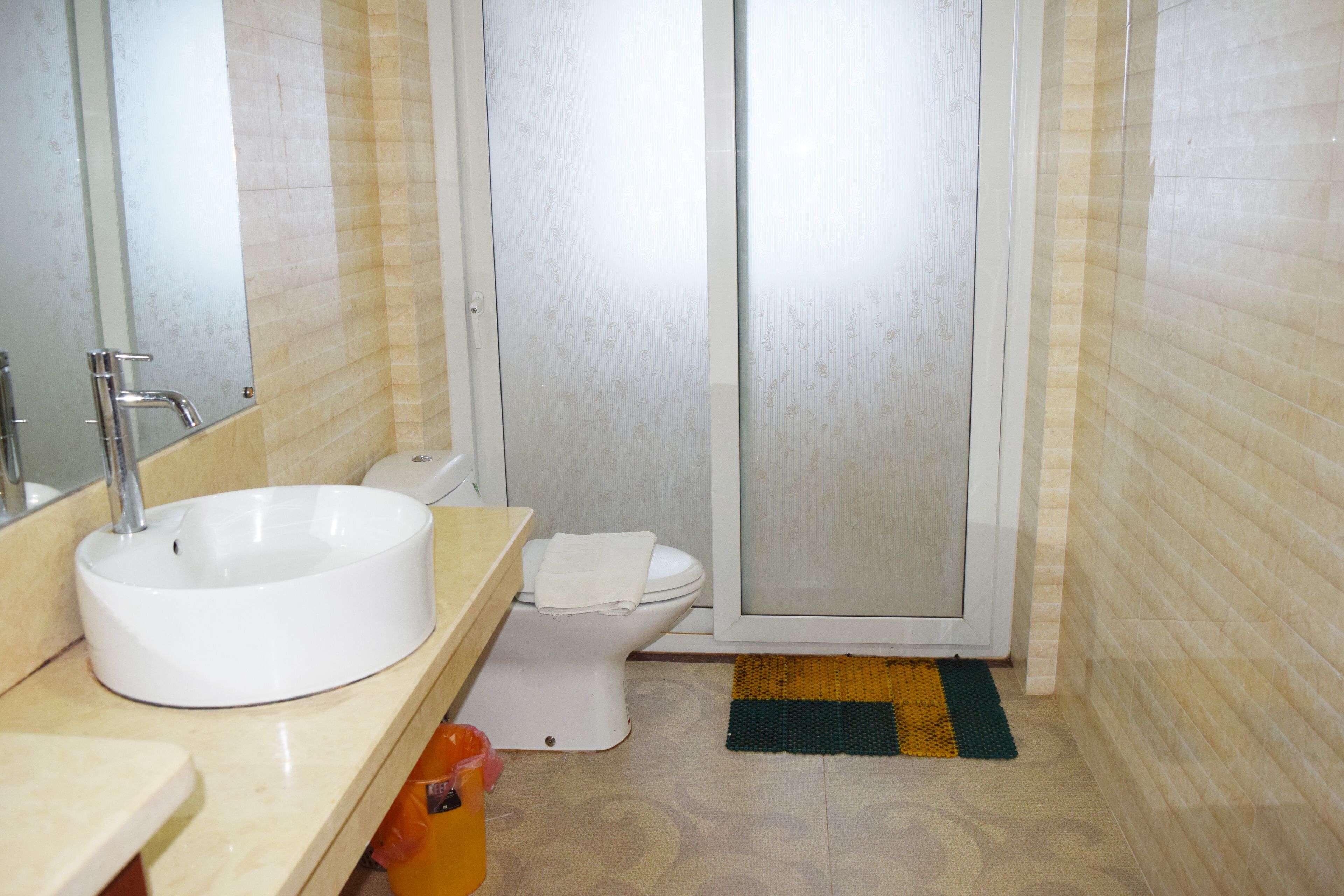 vip room | bathroom | shower, free toiletries, slippers, towels