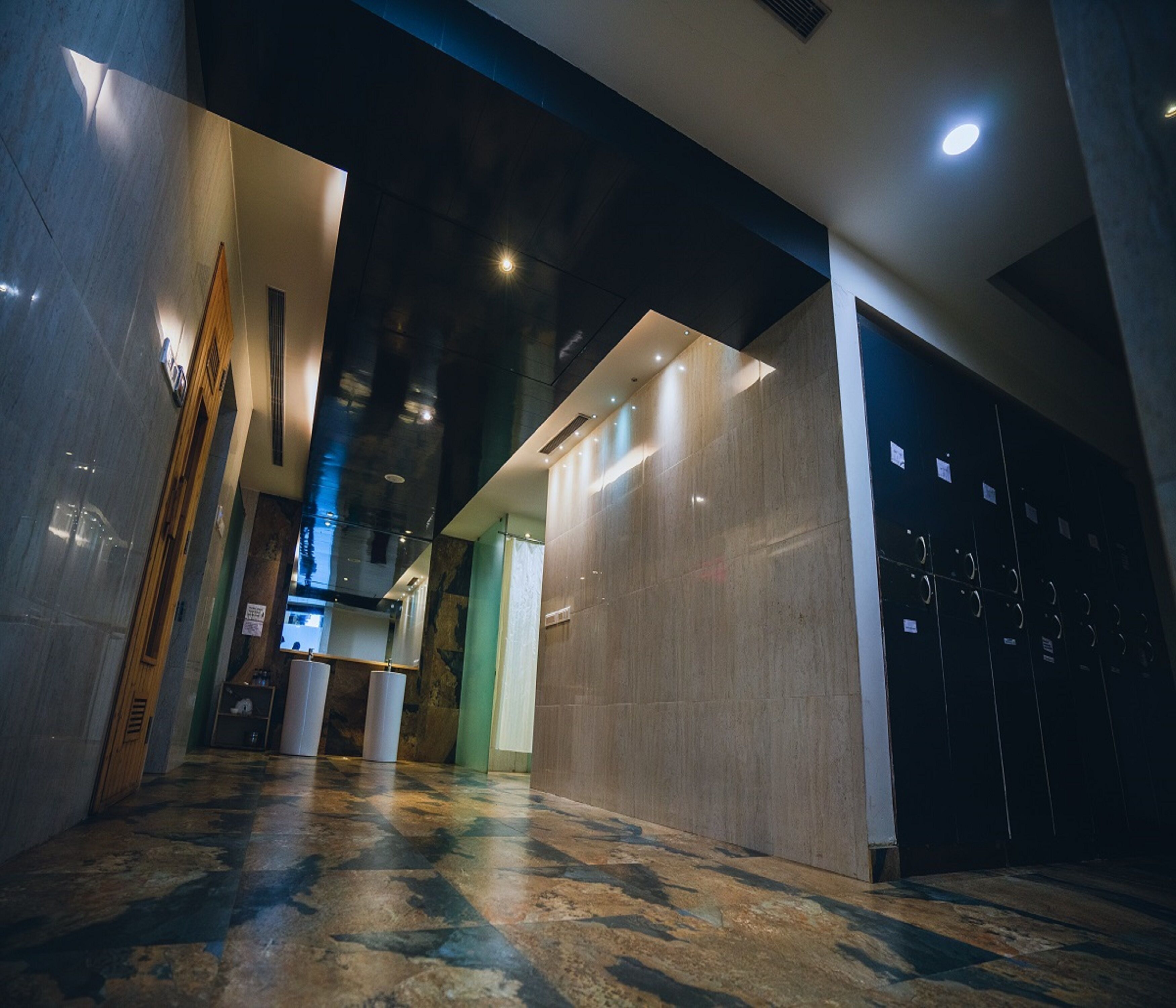 sauna, steam room, body scrubs, facials, ayurvedic treatments