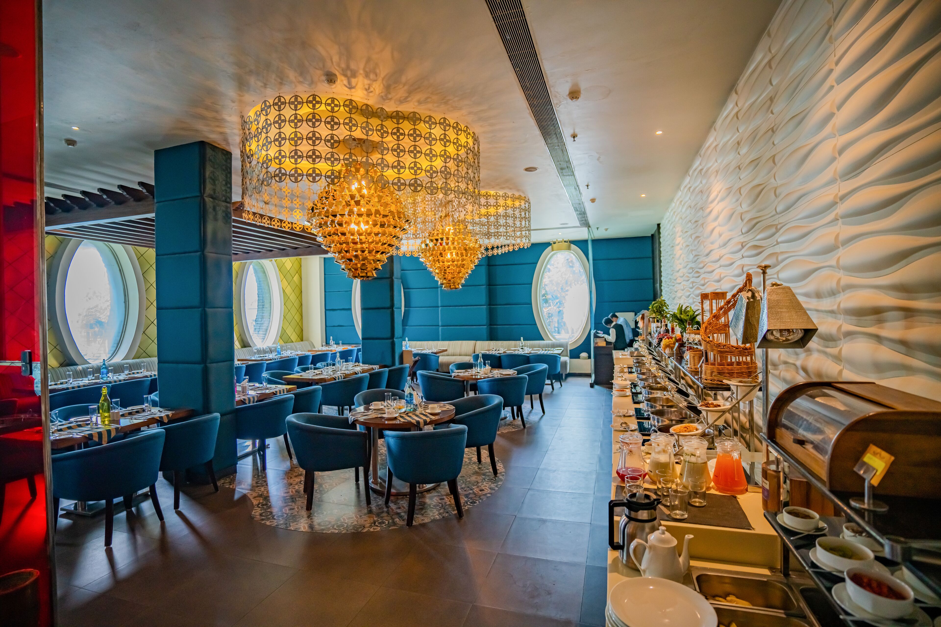 daily buffet breakfast (inr 500 per person)