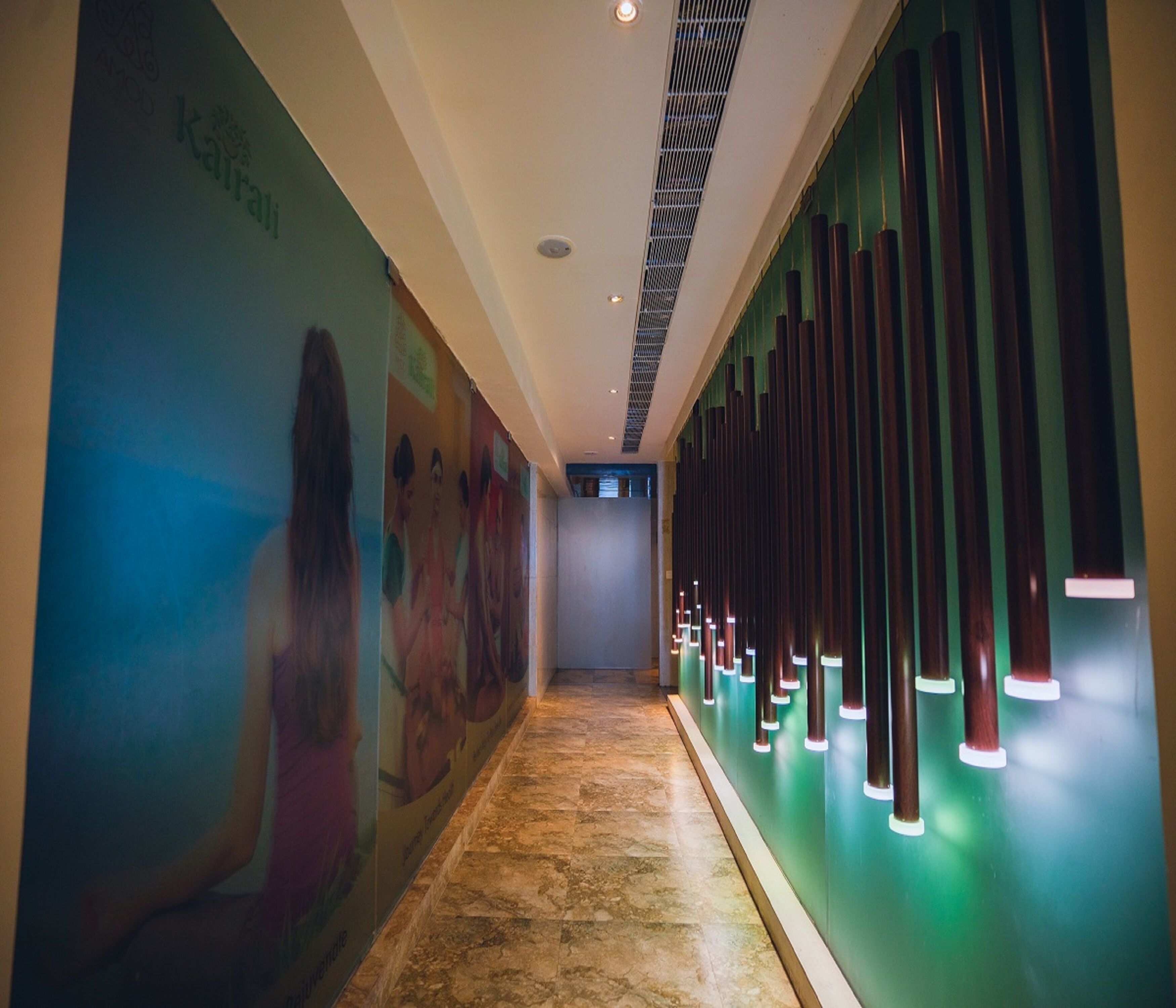 sauna, steam room, body scrubs, facials, ayurvedic treatments