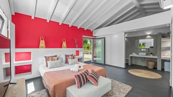 Deluxe Double Room, 1 Queen Bed, Pool View | Premium bedding, individually decorated, individually furnished