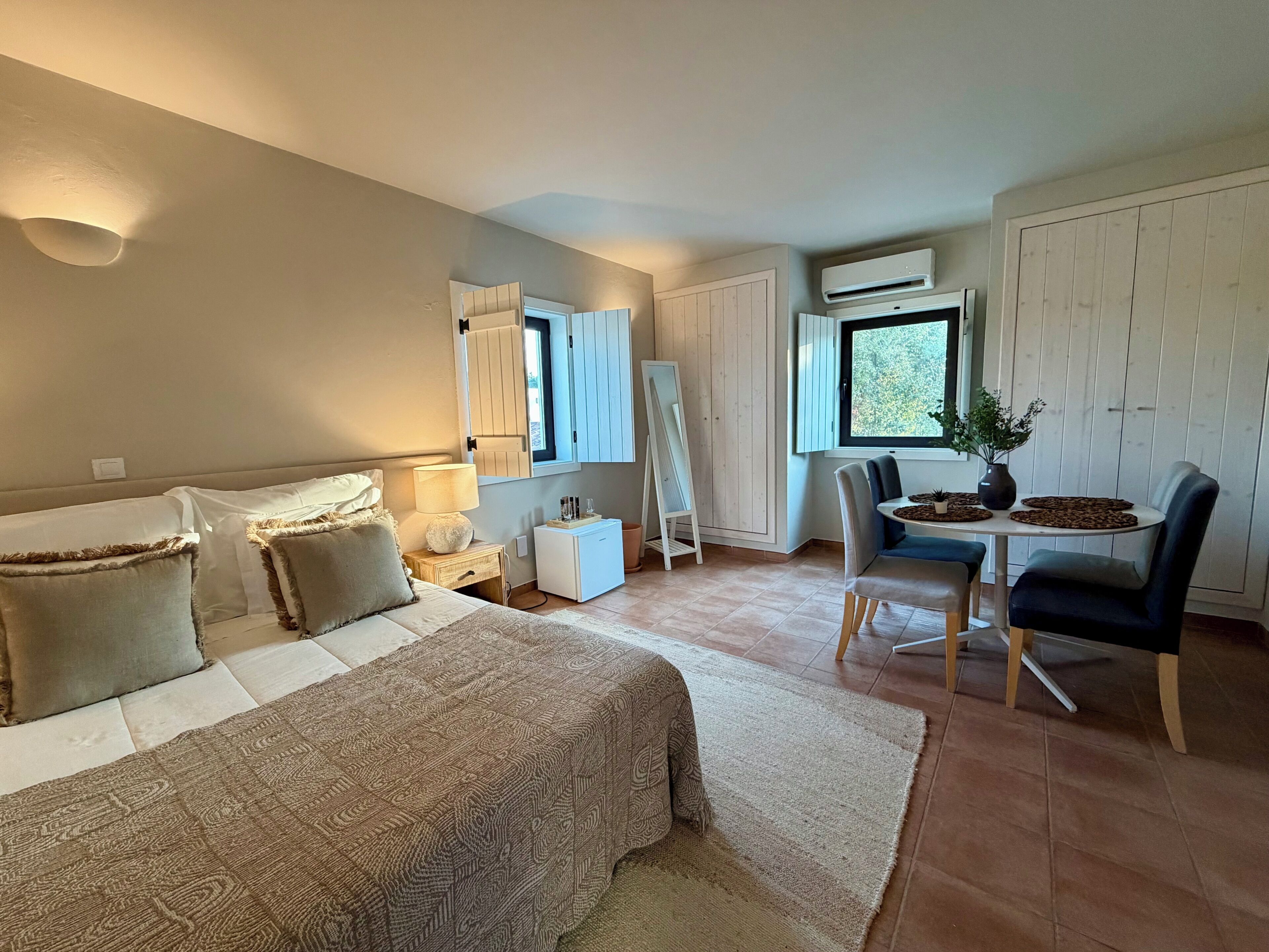 Family Triple Room, Multiple Bedrooms, Pool View | Premium bedding, individually decorated, individually furnished