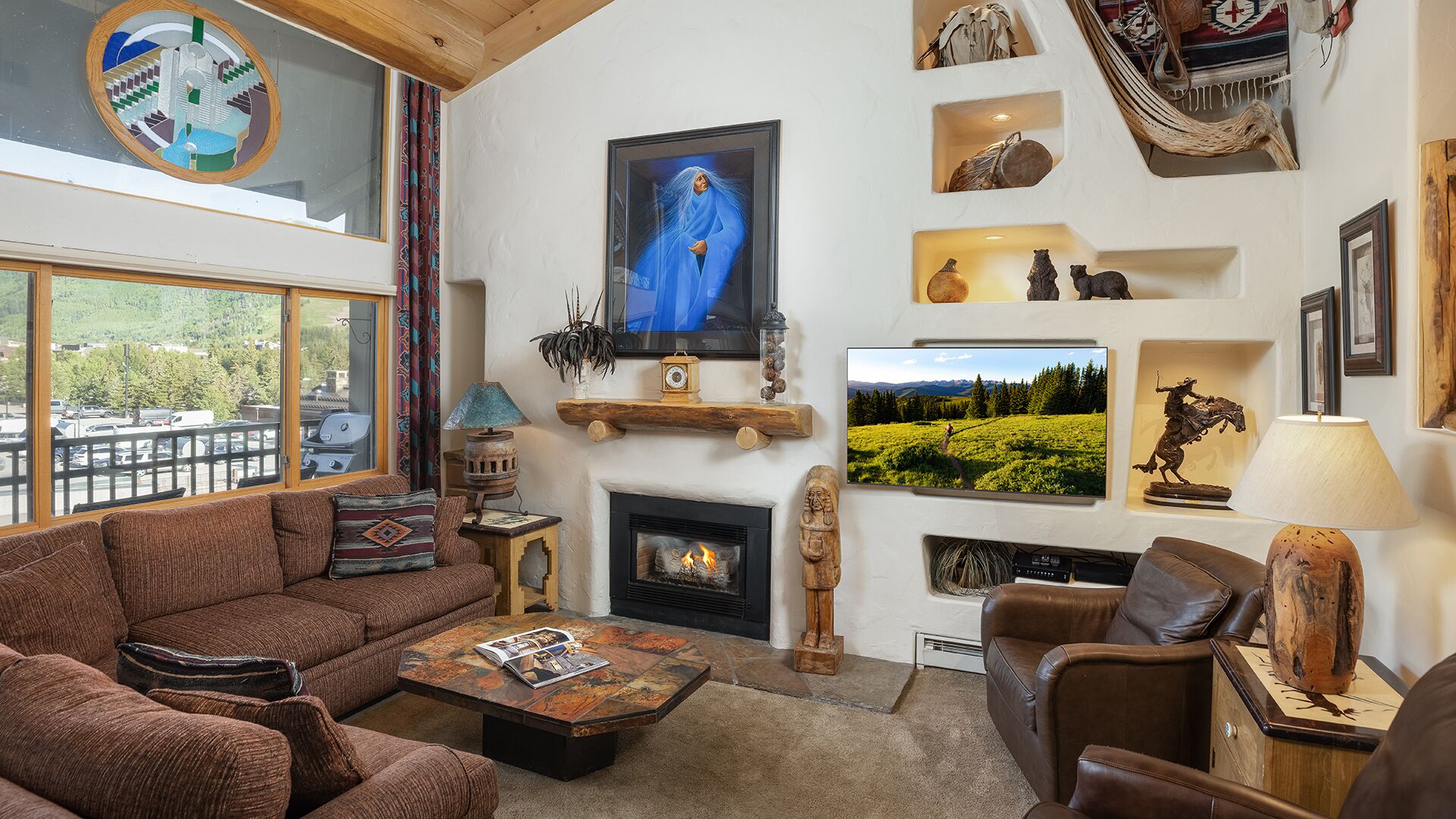 Condo, Fireplace (Vantage Point  503) | Living area