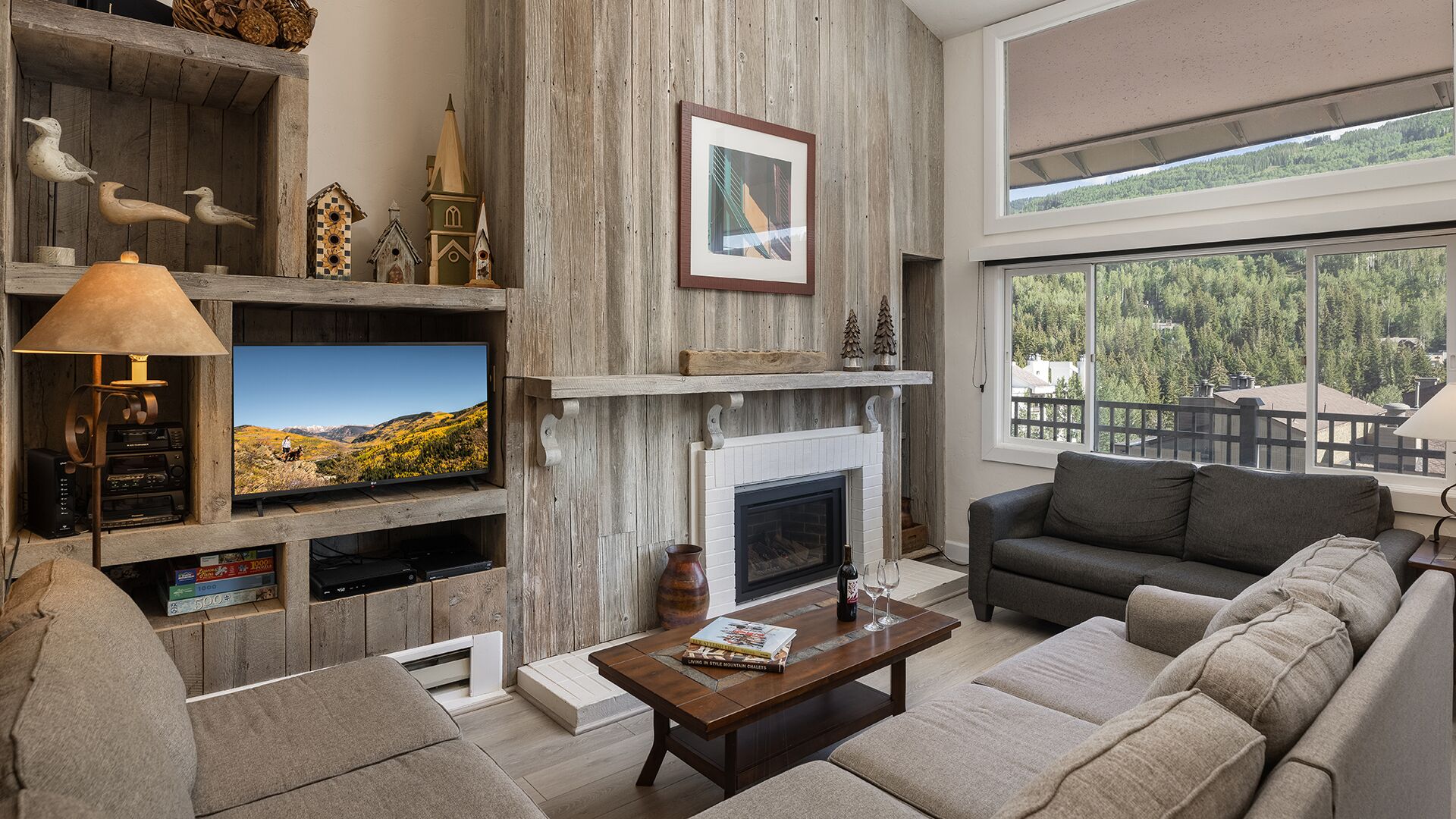Condo, Fireplace (Vantage Point  501) | Mountain view