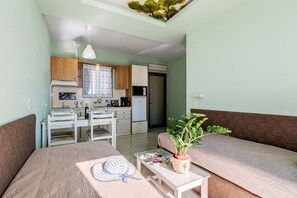 Appartement, 1 slaapkamer (B) | Woonruimte | Ledtelevisie