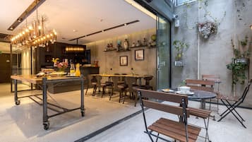 Daily buffet breakfast (EUR 10 per person)