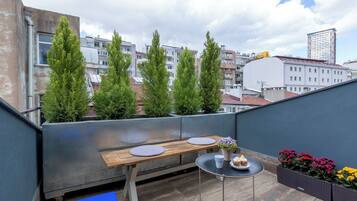Deluxe-værelse - terrasse | Terrasse/gårdhave