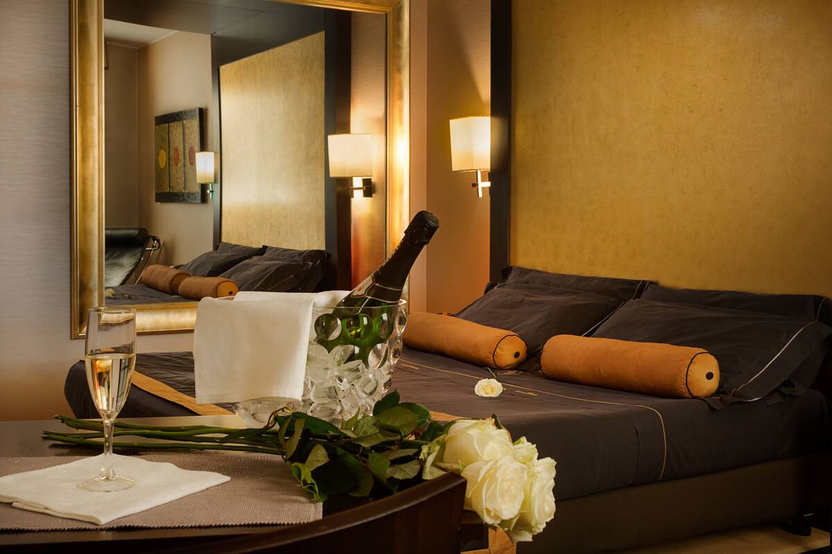 suite con vasca doppia idromassaggio | 1 bedroom, premium bedding, minibar, desk