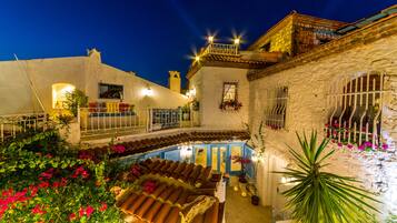 Luxury House, 3 Bedrooms, Sea View | Front of property - evening/night
