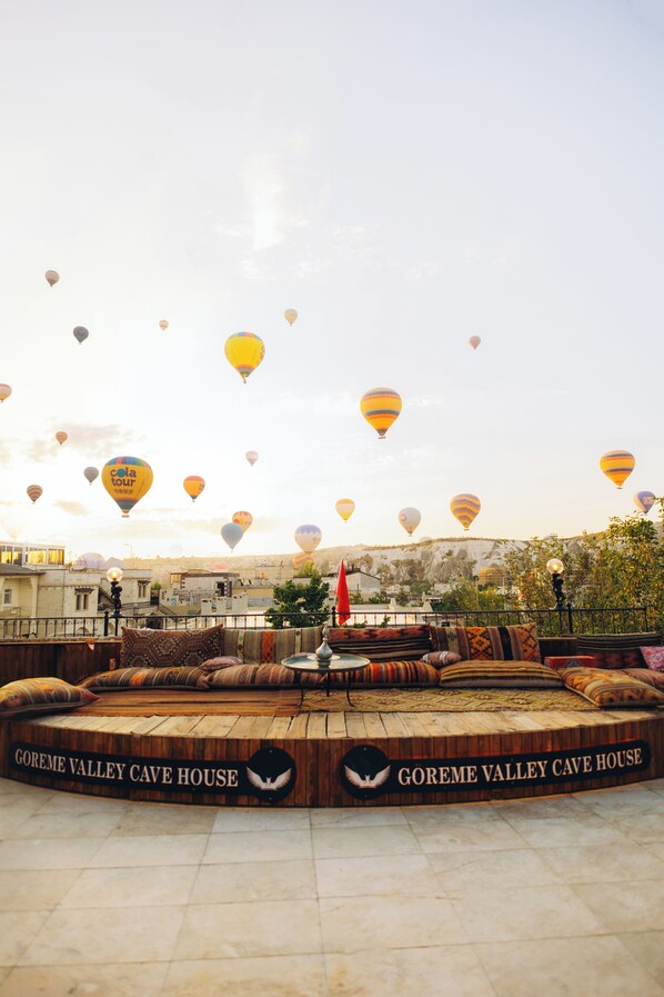 Terrasse sur le toit