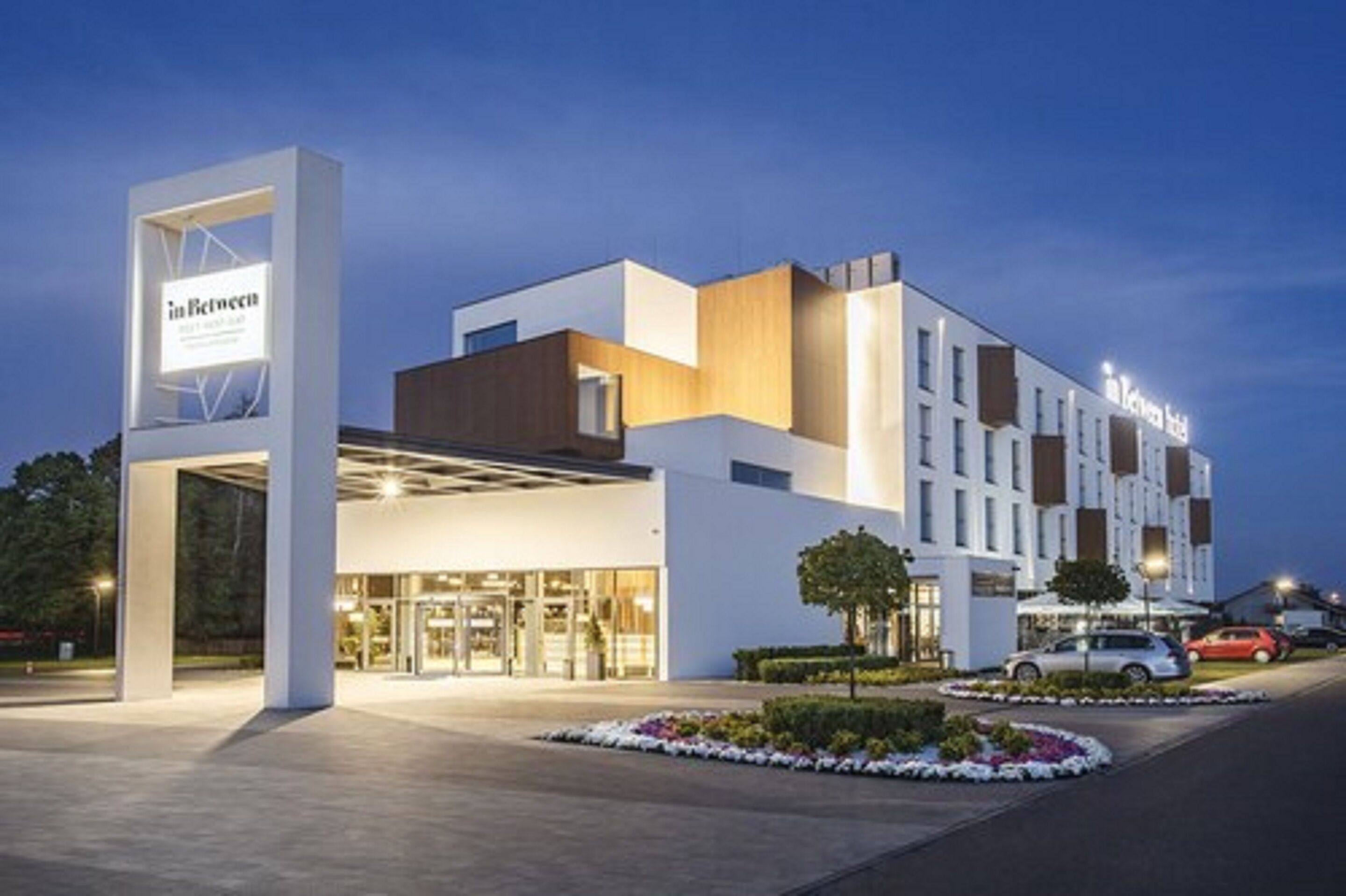 front of property – evening/night