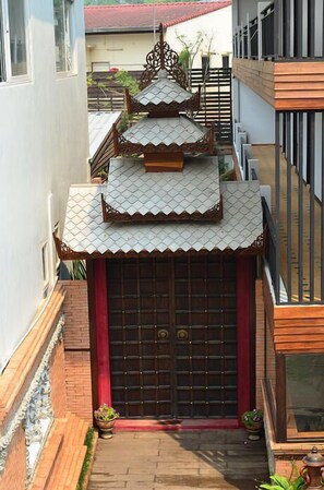 숙박 시설 구내