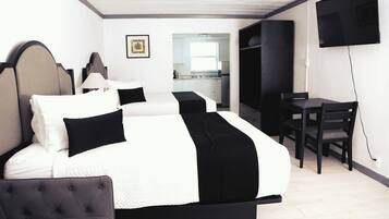 Familiestudio | Lydisolert, barnesenger, wi-fi (inkludert) og sengetøy