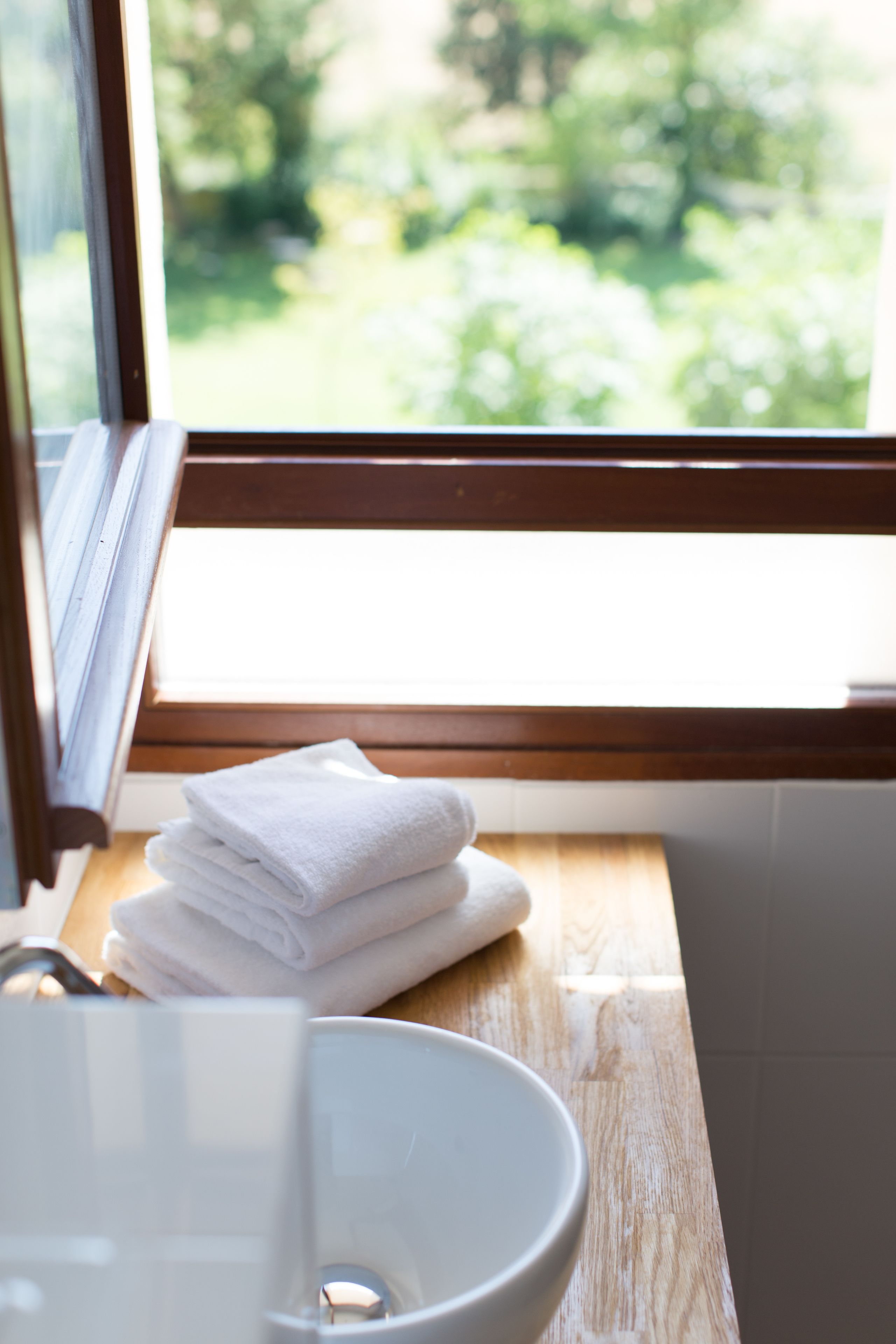 free toiletries, hair dryer, towels, soap