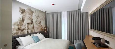 Premium bedding, minibar, in-room safe, individually decorated