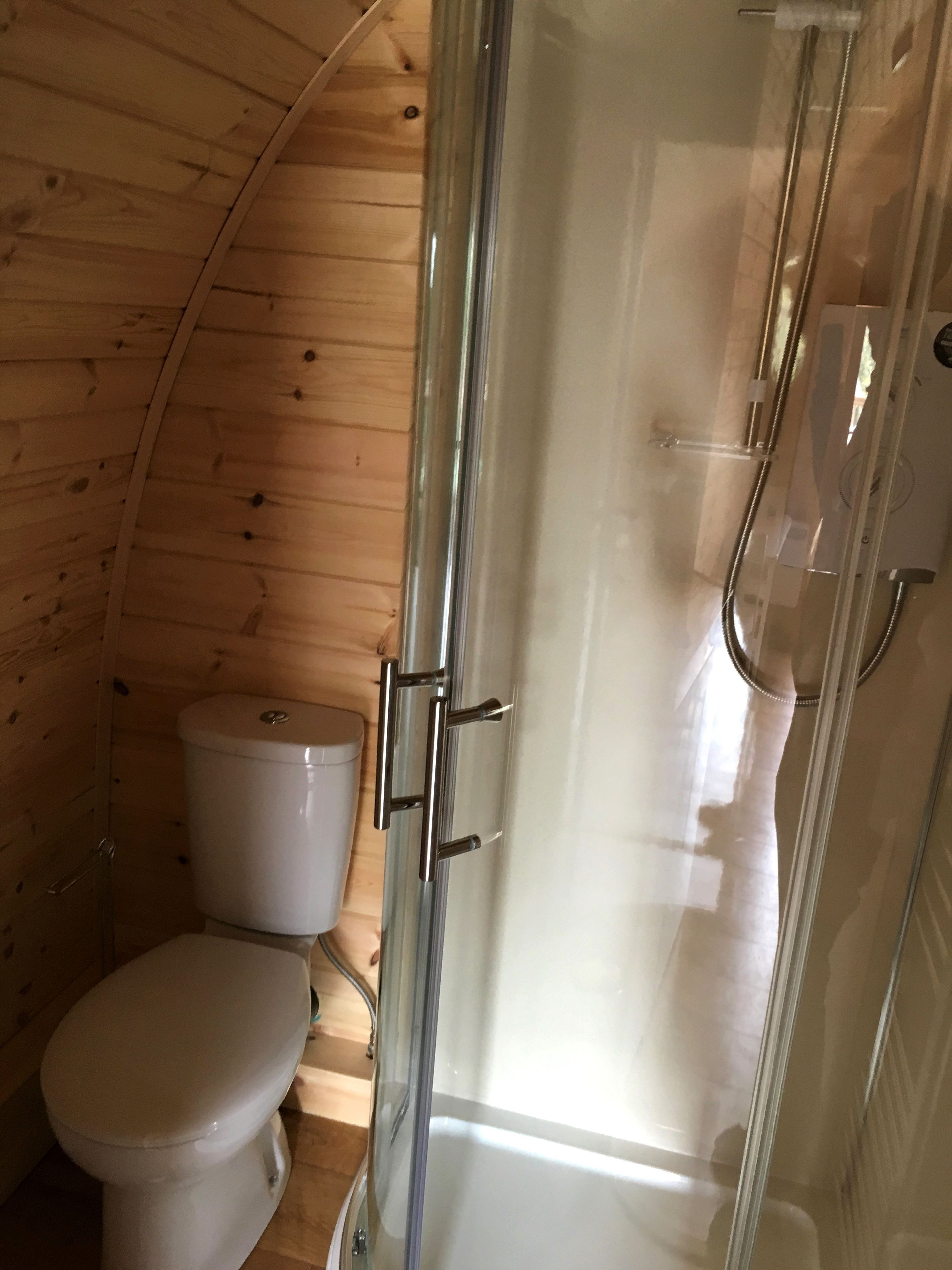 cabin, 1 double bed with sofa bed | bathroom amenities | shower, free toiletries, hair dryer, slippers