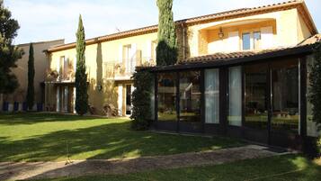 Façade de l’hébergement