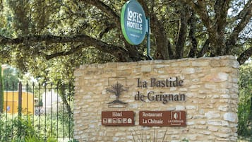 Overnatningsstedets facade