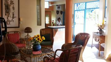 Sala de estar en el lobby