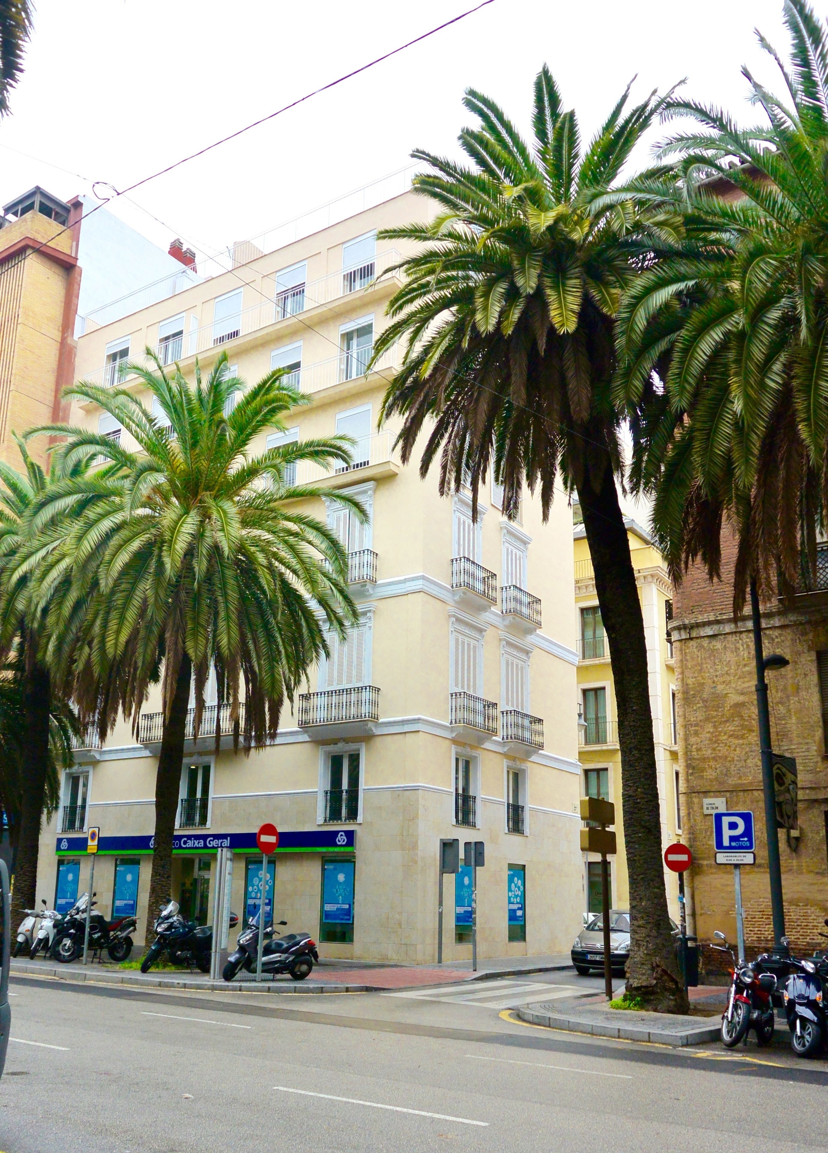 Fachada de la propiedad