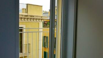 1 slaapkamer, luxe beddengoed, een strijkplank/strijkijzer