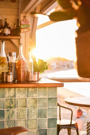 Breakfast, lunch served; French cuisine, beach views