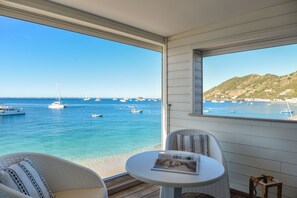 Superior-Doppelzimmer, 1 King-Bett, Terrasse, Meerblick | Blick vom Balkon