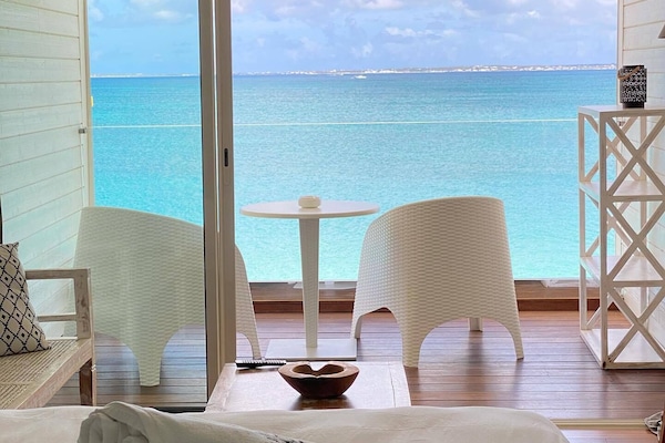 Doppia Superior, 1 letto king, terrazzo, vista oceano | Biancheria da letto di alta qualità, minibar, cassaforte in camera