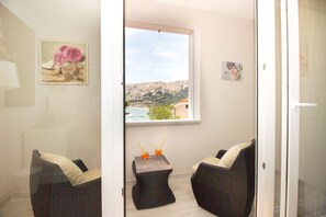 Double Room (with Loggia) | Balcony - Heritage hotel Forza (Baska)