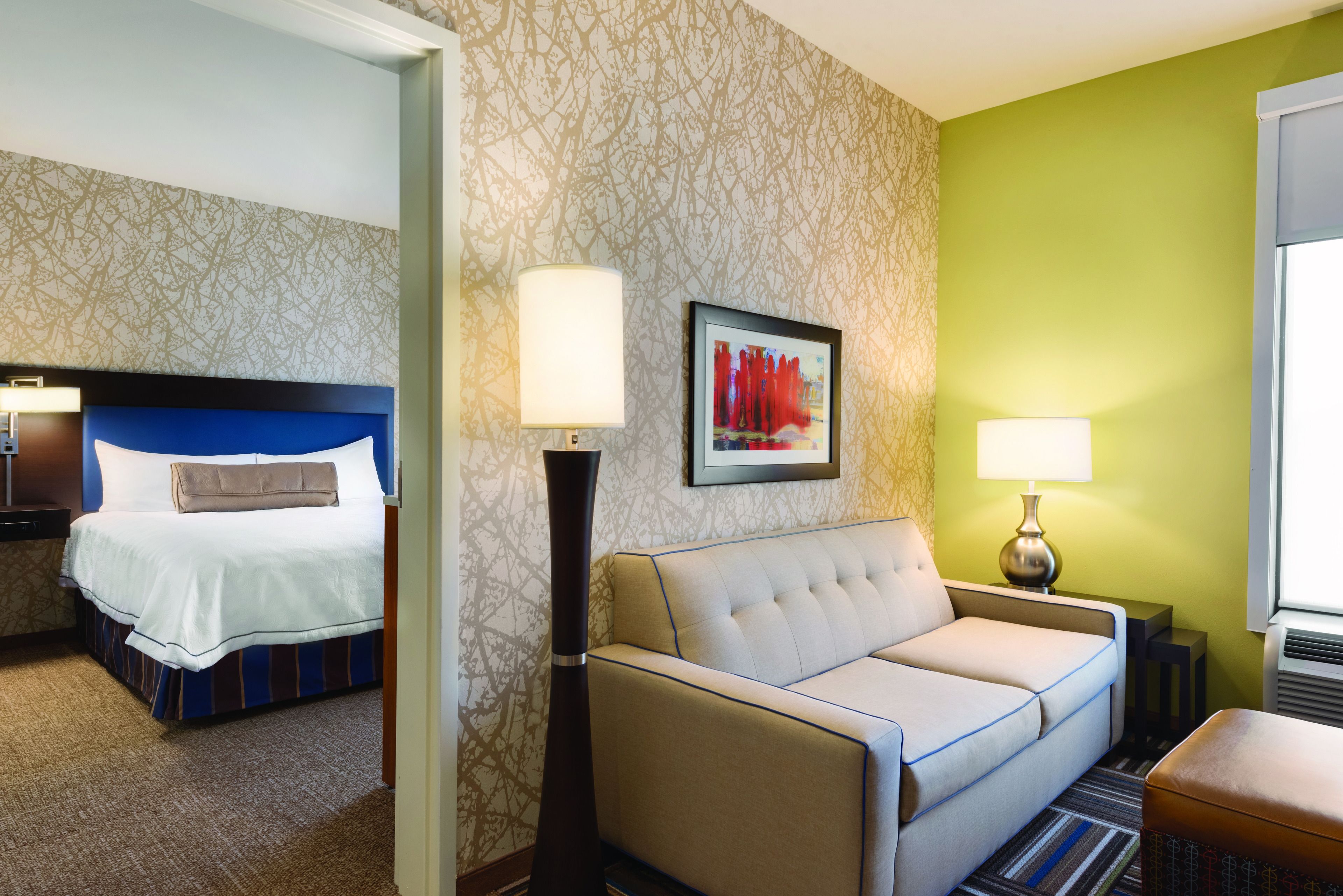 42-inch flat-screen tv with premium tv channels, tv, ipod dock