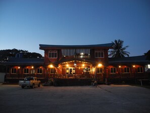Front of property - evening/night