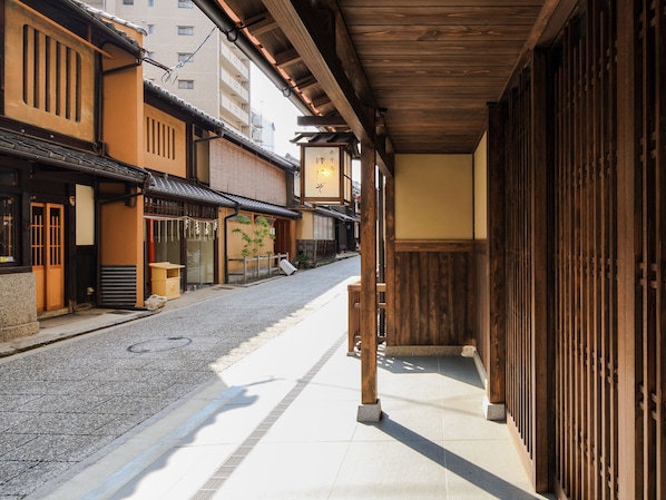 Ingresso della struttura