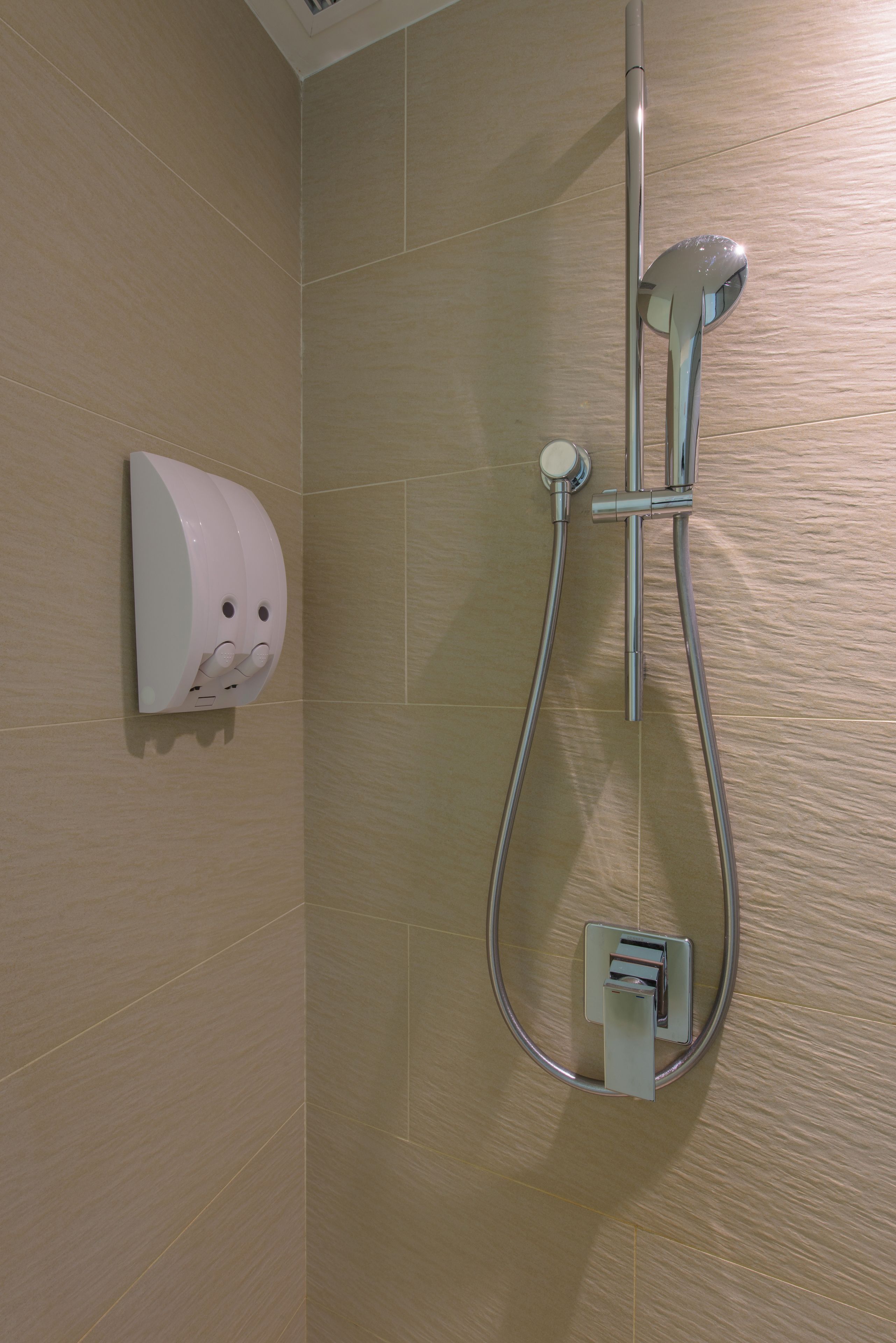 Dusj på badet