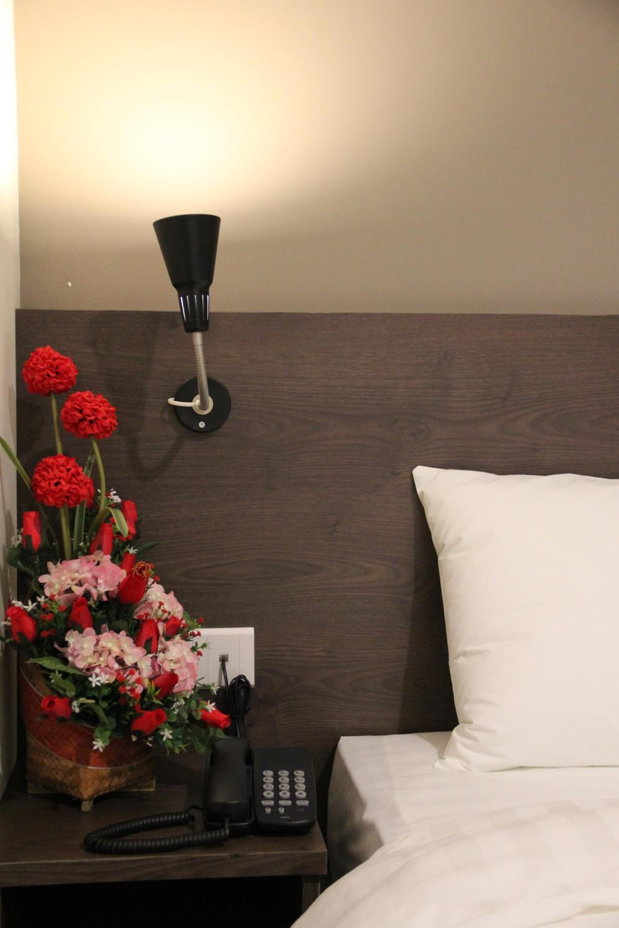 1 bedroom, desk, laptop workspace, iron/ironing board