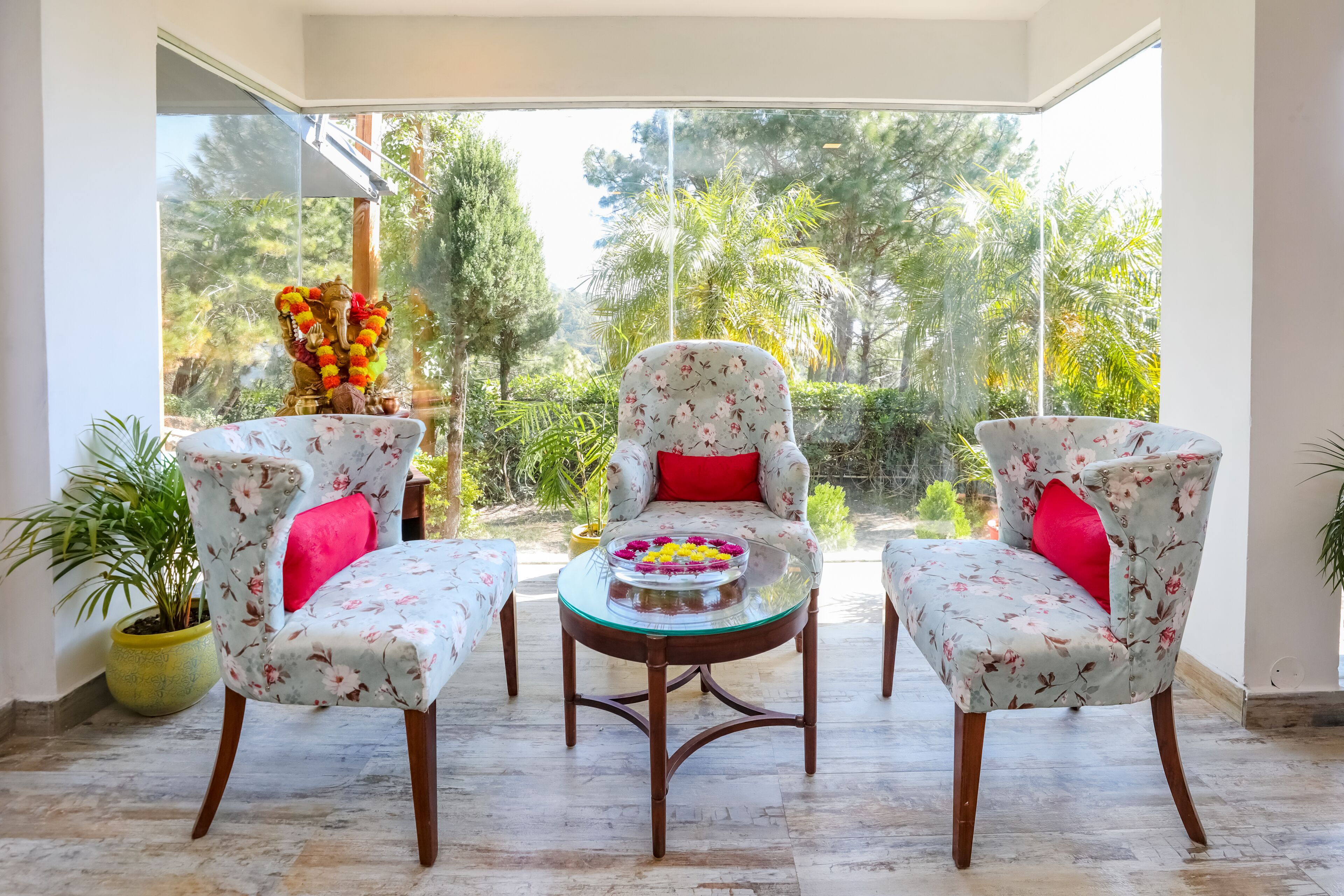 Sala de estar en el lobby