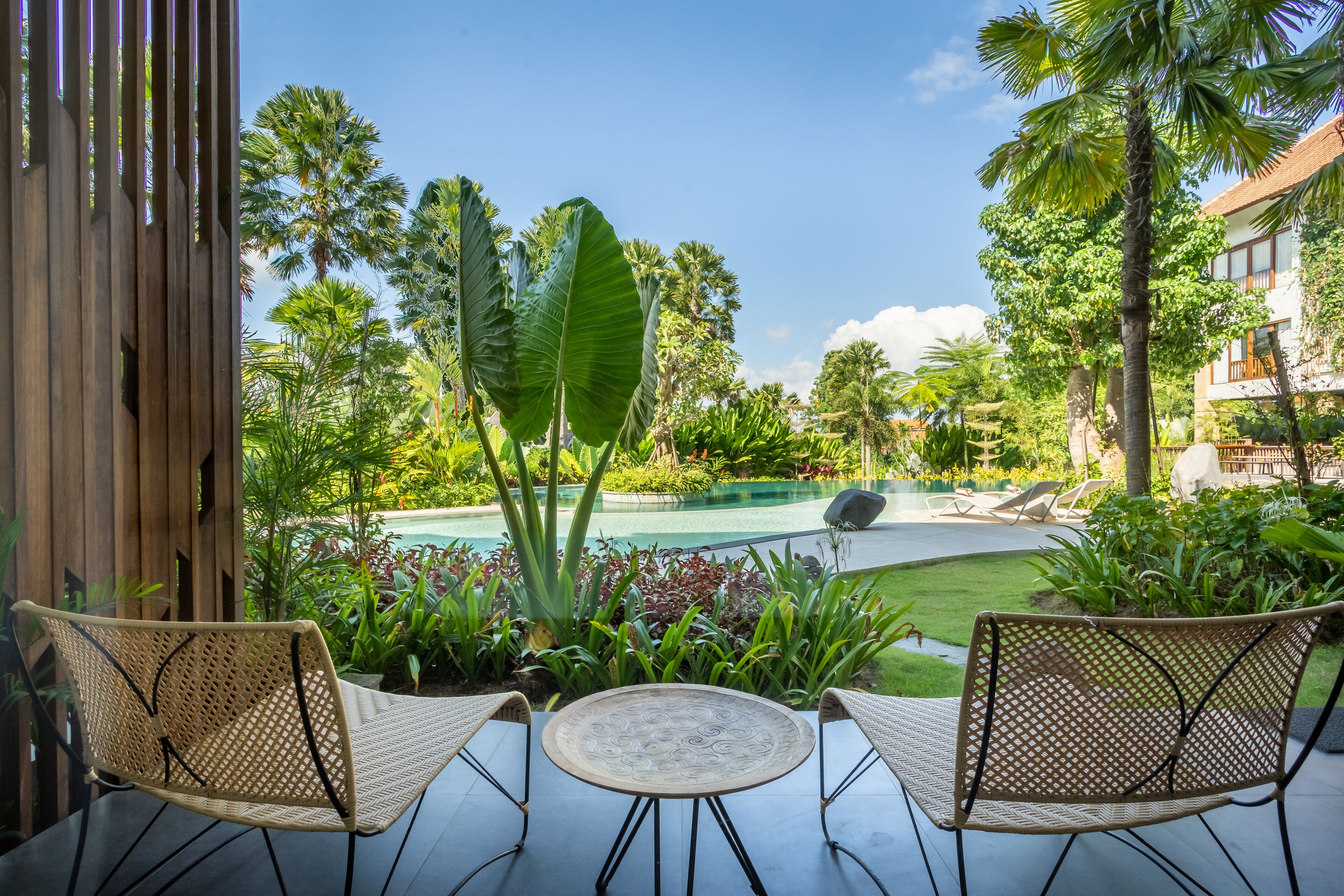 Suite, acceso a la piscina (Free Entrance to Bali Zoo) | Vistas desde la habitación