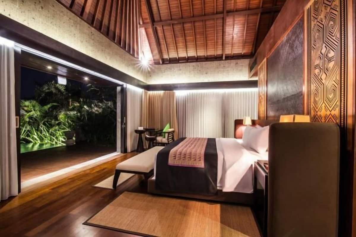1 dormitorio, ropa de cama de alta calidad, minibar y caja fuerte