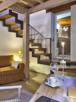 Living area - Kores Boutique Houses (Chania)