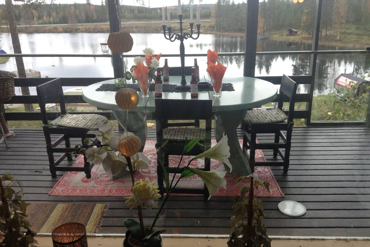 Uitzicht vanuit de kamer