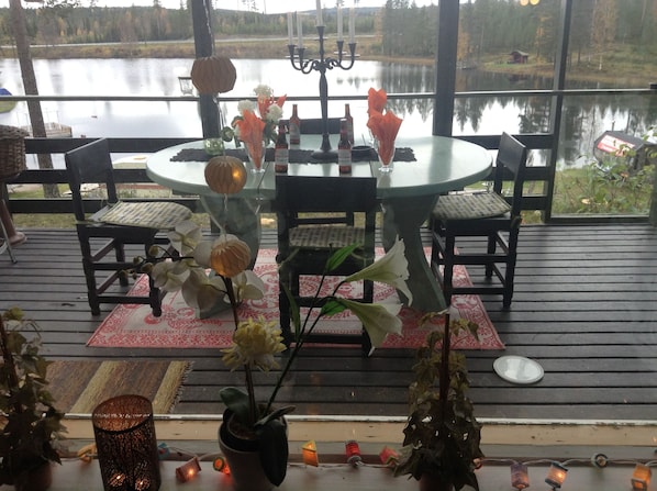 View from room - Tallbacken Camping (Vannas)