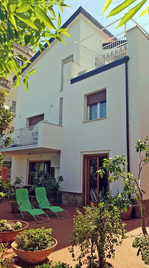 Façade de l’hébergement 