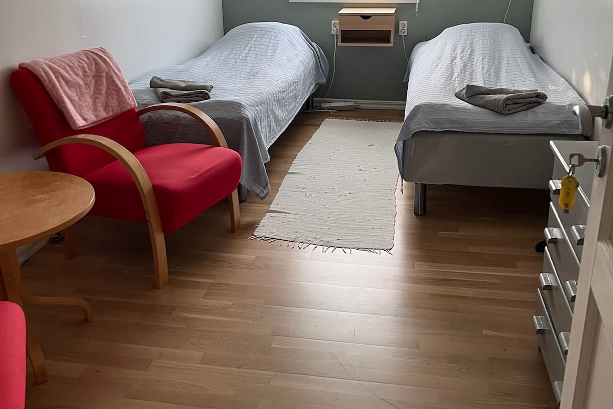 Economy Room, 2 Single Beds, Non Smoking, Garden View
