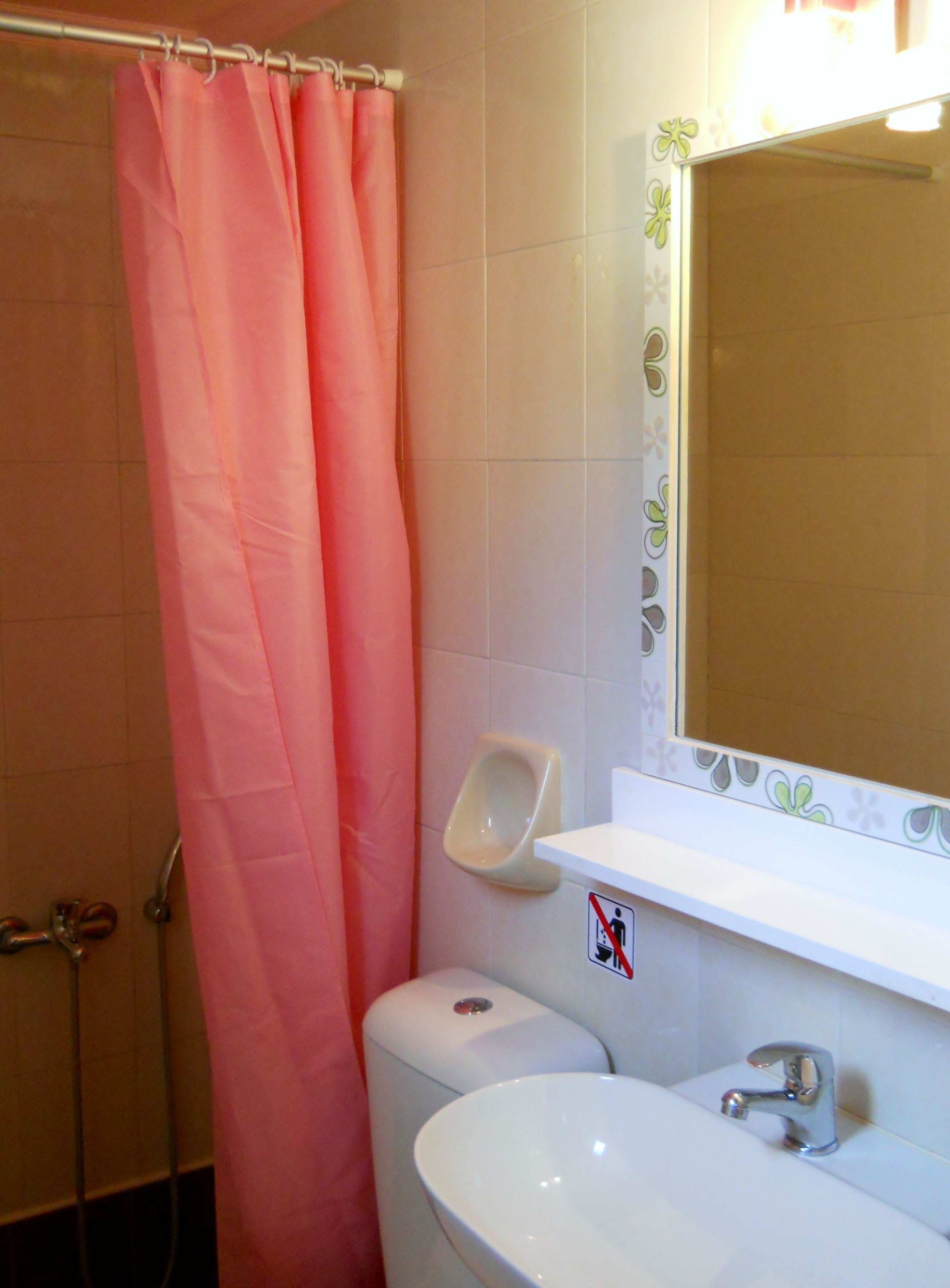 Dobbeltrom – basic, fjellutsikt | Bad | Dusj og regndusjhode