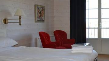 Dobbeltværelse | Strygejern/strygebræt, baby-/barnesenge (tillægsgebyr)