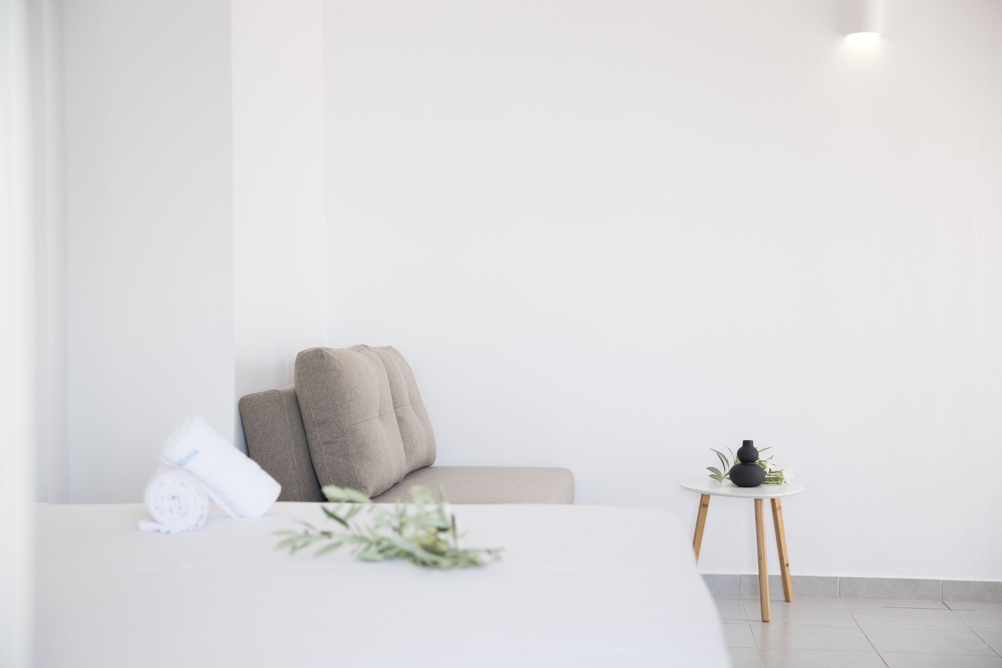 premium room (with sea and caldera view) | in-room safe, laptop workspace, iron/ironing board