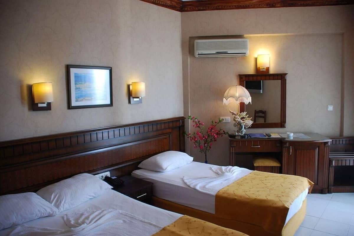 Minibar, desk, soundproofing, WiFi (free)