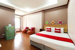 스탠다드 더블룸 | 책상, 무료 WiFi, 침대 시트