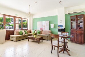 Sala de estar en el lobby